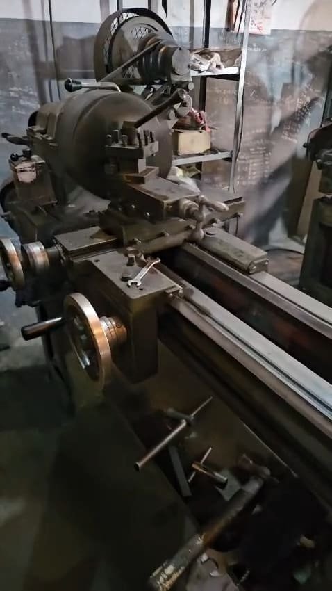Lathe machine job work