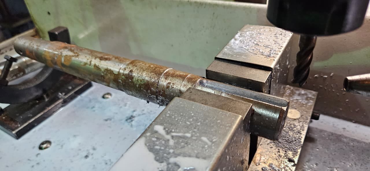Shaft Slotting Work